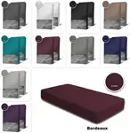 Простыня One-Home, бордовый - фото