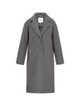 Пальто myMo, серый меланж - фото
