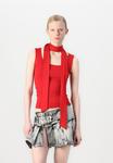 Топ SOFT TOUCH SCARF TANK Gina Tricot, красный - фото