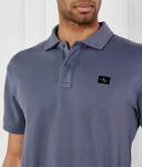 Рубашка поло Regular fit Calvin Klein Jeans, синий - фото 4