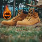 Мужские ботинки Cahhrrn X Martin Boot Men Beige Josiny - фото 31