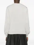Свитер Fox Head Maison Kitsuné, серый - фото 4