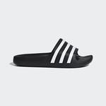 Шлепанцы Adilette Aqua Adidas, цвет Core Black/Cloud White/Core Black - фото