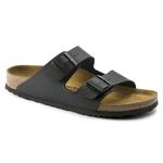 Сандалии Birkenstock Arizona Birko Flor narrow, черный - фото
