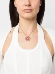 Колье Idyllia с подвеской Swarovski, золотой - фото 2