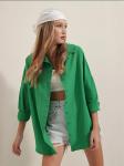 Блуза Bigdart, зеленый - фото 4