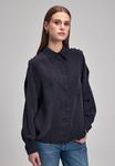 Блузка на пуговицах SLIT  adL, темно-синий - фото 6