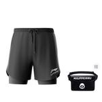 ЛиНинг Плавательные Шорты Мужские Черные, Черный Модный и Стильный Комплект - фото 9