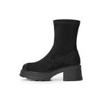 Женские ботинки Black/Coffee BELLE, черный-Fleece-Lined - фото 3