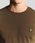Футболка Lyle & Scott PLAIN, Bottle Brown/Brown - фото 5