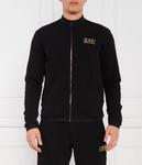 Толстовка Ea7 Regular Fit, черный / бронзовый - фото