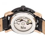 Часы Stavros Automatic Skeleton с кожаным ремешком Reign, розовый - фото 2