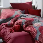 Чехол для подушки красно-серый 80x80 см Erwin Müller - фото 7