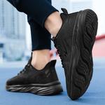 Кроссовки мужские низкие черные Binary - фото 9