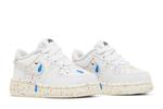 Кроссовки Nike Force 1 LV8 3 TD 'Paint Splatter - White', белый - фото 9