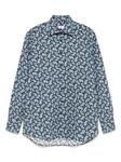 Рубашка с принтом пейсли ETRO, синий - фото