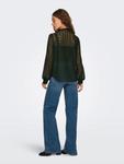 Блуза ONLY ONLReba, темно-зеленый - фото 4