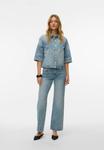 Блуза Vero Moda VMALEA, Light Blue Denim/Light-Blue Denim - фото 2
