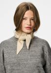 Шарф Pieces PCKOMMA, Whitecap Gray/Off-White - фото