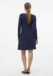 Платье Vero Moda MINI U-BOOT AUSSCHNITT, Navy Blazer/Dark Blue - фото 3