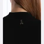 Облегающий свитер Patrizia Pepe, черный - фото 4