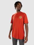 Футболка Santa Cruz Classic Dot Chest T-Shirt, dark rust - фото 2