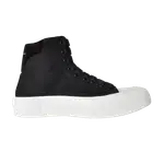 Кроссовки Alexander McQueen Deck Plimsoll High 'Black White', черный - фото