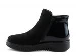Ботинки Flexus Baglama Bootie, Black Faux Suede - фото 2