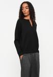 Толстовка TOM TAILOR Sweatshirt, Deep Black/Black - фото 4