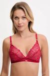 Бюстгальтер FLEURS Chantelle, красный - фото