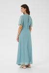 Макси платье Cream Yas, Turquoise - фото 4