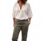 Пейтон Прямые брюки в оливковом цвете Dylan - фото 5