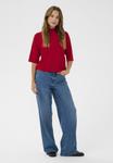 Футболка Kaffe LIZZA TURTLENECK, Haute Red/Mottled Red - фото 2