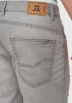 Джинсовые шорты INDICODE JEANS Regular Jeans Roberts, серый деним - фото 4