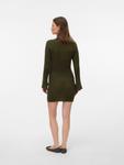 Вязаное платье MAMALICIOUS MLULRIKKA, оливковый - фото 4