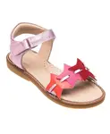 Сандалии унисекс со звездами Elephantito, розовый - фото 3
