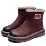 Ботильоны женские коричневые, умбра MATA, хаки [Стандартный размер с свободным кроем] - фото 8