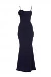 Платье WAL G PETITE MARY ROSE TIE BACK , Navy Blue/Dark Blue - фото 4