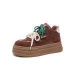 Низкие женские кроссовки ST&SAT, Camel - фото