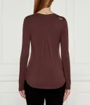 Блуза regular fit Ea7, бордовый - фото 4