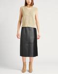 Юбка миди Theory, черный - фото 2