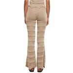 Леггинсы Urban Classics Flared Crochet High Waist, бежевый - фото 2