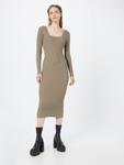 Вязаное платье modström Cate, оливковый - фото 2