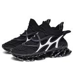 Кроссовки унисекс средней высоты Comanier, черный/оранжевый - фото 8