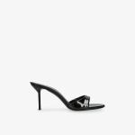 Туфли-мюли кожаные Paris Texas Lidia 105, черный - фото