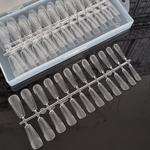 Гибкие типсы, бесцветные, 120 шт. Deni Carte - фото 3