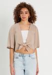 Блуза KNOT CROPPED Cache Cache, бежевый - фото