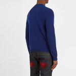 Свитер мужской синий Gucci, синий - фото 4