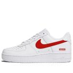 Кроссовки x supreme air force 1 low Nike, белый - фото
