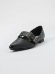 Балетки KOROSHI, черный - фото